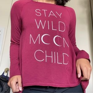 ‘Stay Wild Moon Child’ Long Sleeve